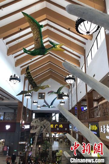 まるでジュラシック?パーク？ネットで人気のサービスエリア　江蘇省常州