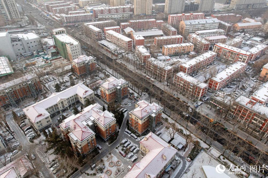 北京で降雪！市街地域で2021年の初雪を観測(cè)