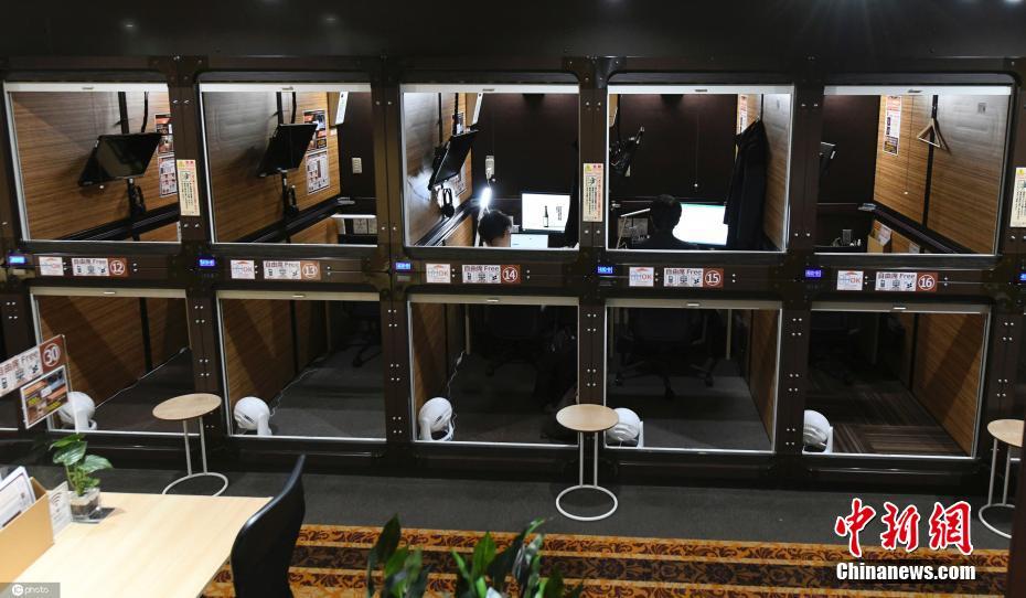 リモートワークに商機(jī)見いだすカプセルホテル　日本?東京