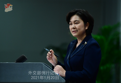 外交部、米新政権が中國(guó)側(cè)と向き合って進(jìn)むことを希望