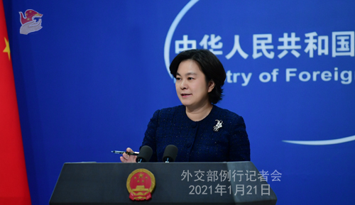 外交部、米國(guó)の新型コロナとの闘いを引き続きできる限り支援