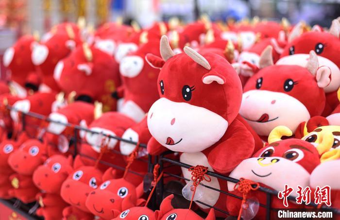 春節(jié)控え、年越しグッズ次々と　江蘇省南京