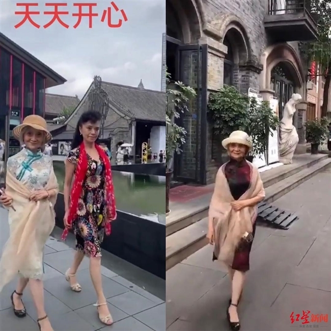 ダンスやモデルウォーキング披露する83歳のおばあちゃん、中高年から熱烈な支持！四川省