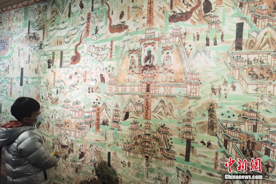 アップグレード改造後の蘭州敦煌蕓術(shù)館に実物大の洞窟複製が登場　甘粛省