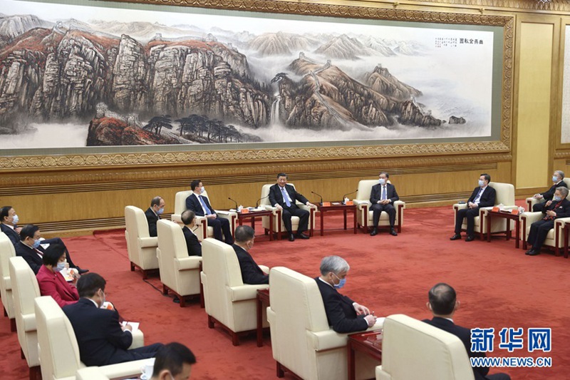 習(xí)近平総書(shū)記が新春を前に黨外代表らと會(huì)談