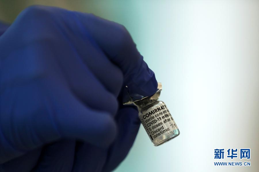 2月17日、東京で撮影された新型コロナワクチン。