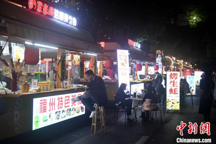 春節(jié)連休中、盛り上がり見せたナイトタイムエコノミー　福建省福州
