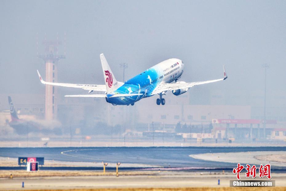 特別塗裝機「冬季五輪競技號」（資料提供?北京冬季五輪組織委員會）。