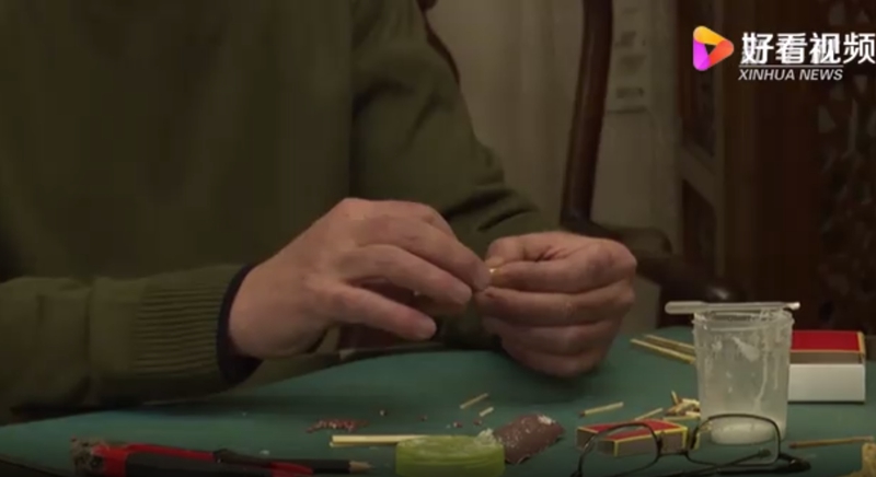 マッチ棒2萬本で天壇祈念殿を作ったエジプト人醫(yī)師