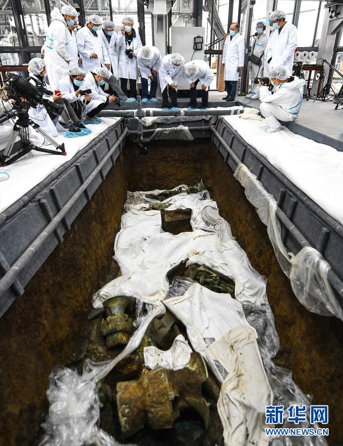 三星堆遺跡で重要な考古學(xué)的発見