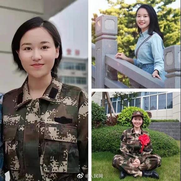 颯爽とした美しさ！22歳の女性キャスターが長(zhǎng)髪を切って入隊(duì)