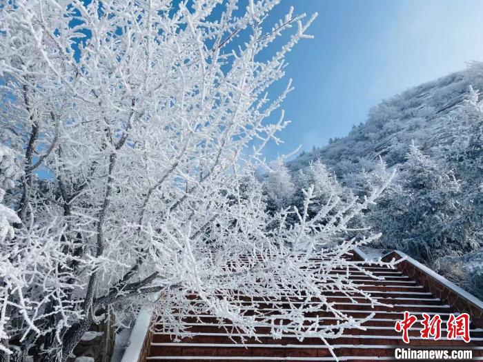 絵のように美しい寧夏火石寨の雪景色