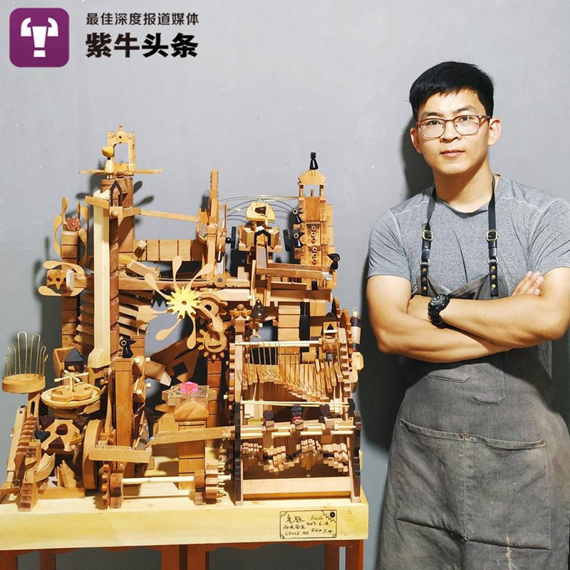 「天空の城ラピュタ」にヒント得たからくり玩具が話題