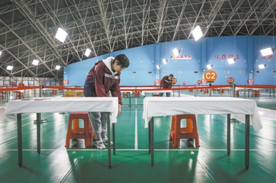 ワクチン接種の臨時施設(shè)、瀋陽市に登場