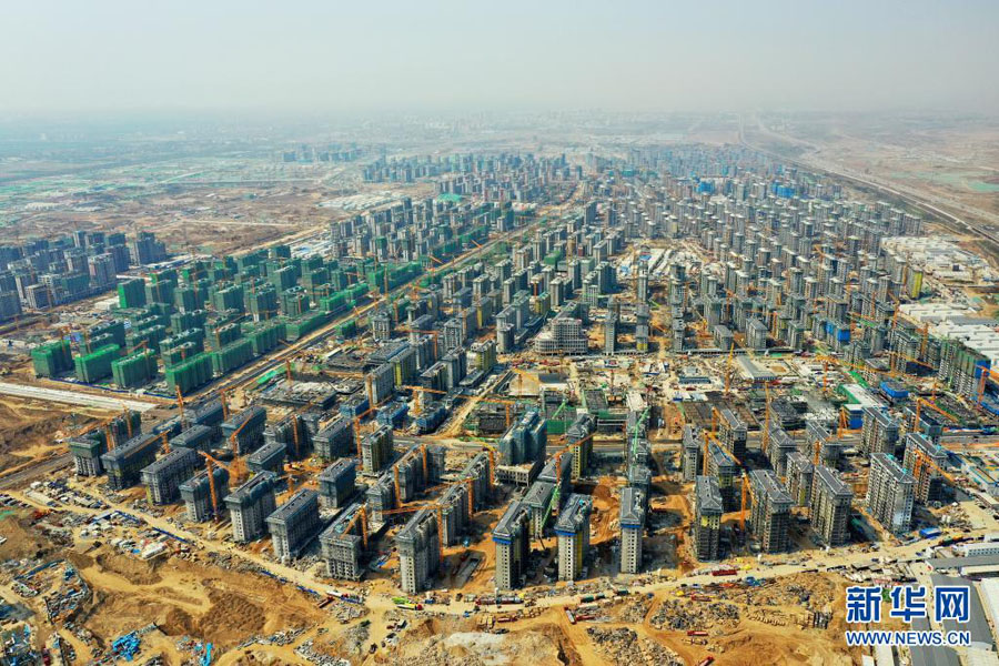 活き活きと躍動(dòng)する未來都市　河北省雄安新區(qū)