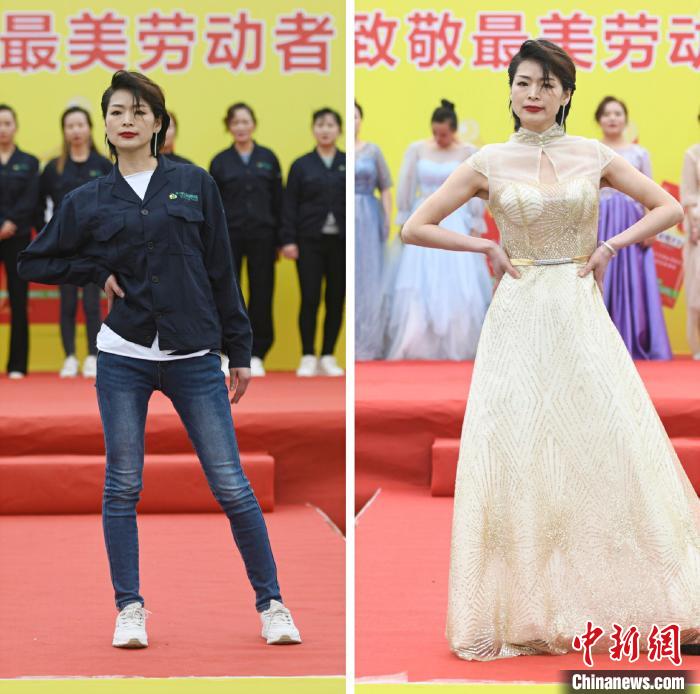 労働者に敬意を表し、工場で「労働者ファッションショー」　湖南省