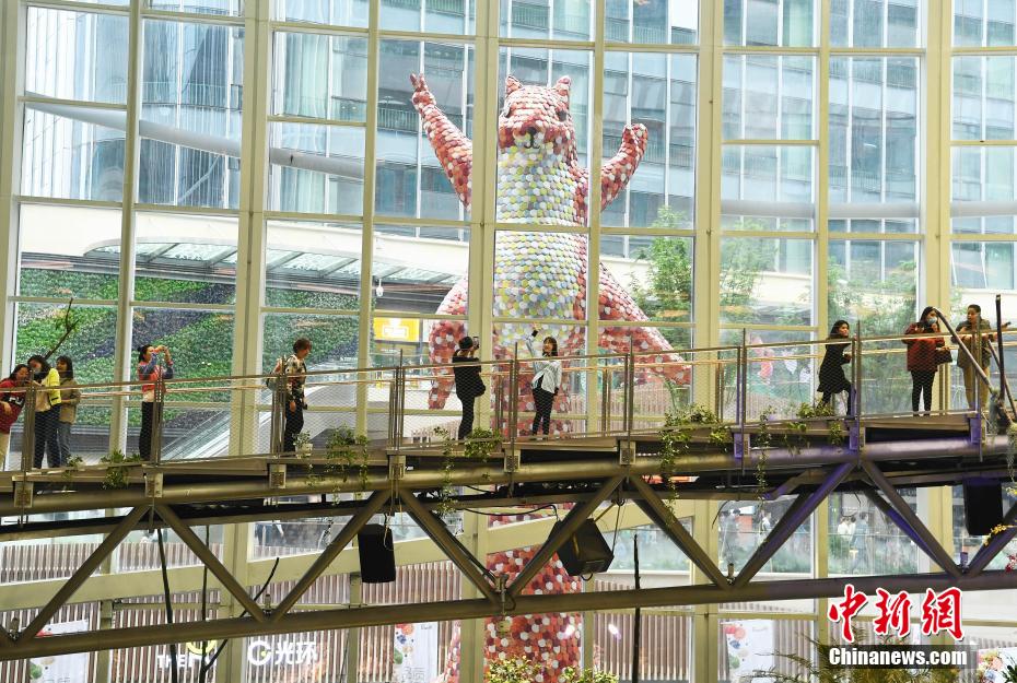 マジカルな原始林が重慶の商業(yè)施設(shè)に登場(chǎng)