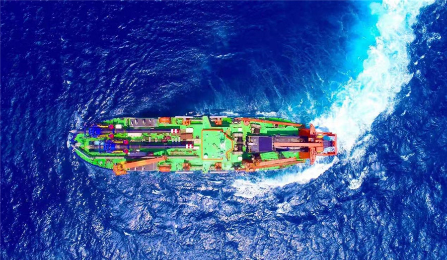 中國(guó)の浚渫業(yè)界に新たな神器、「昊海竜」が試験航行を?qū)g施