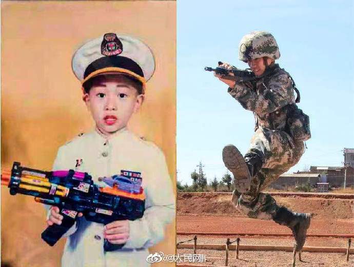 軍服に憧れた少年時(shí)代と願(yuàn)いを葉えた今