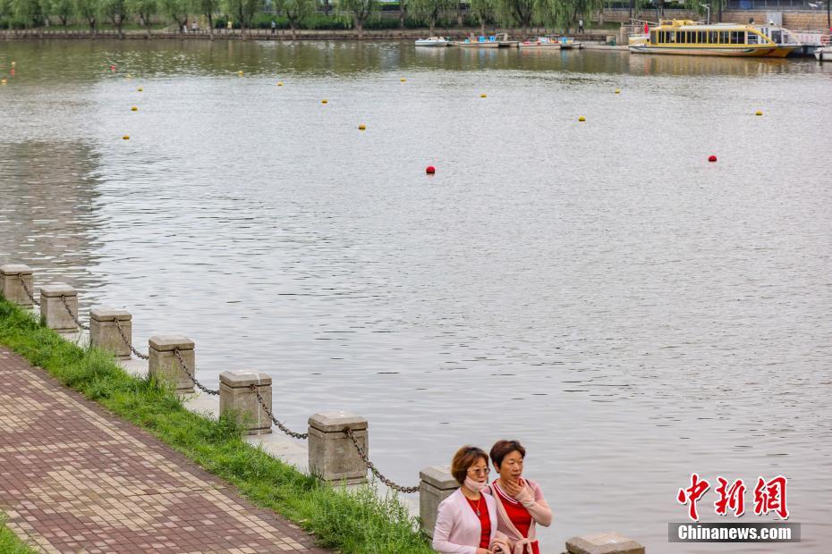 秦淮河の水位が上昇　江蘇省南京