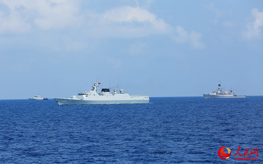 南部戦區(qū)海軍が遠洋訓練を実施