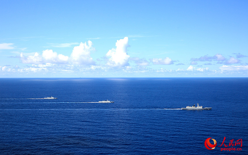 南部戦區(qū)海軍が遠洋訓練を実施