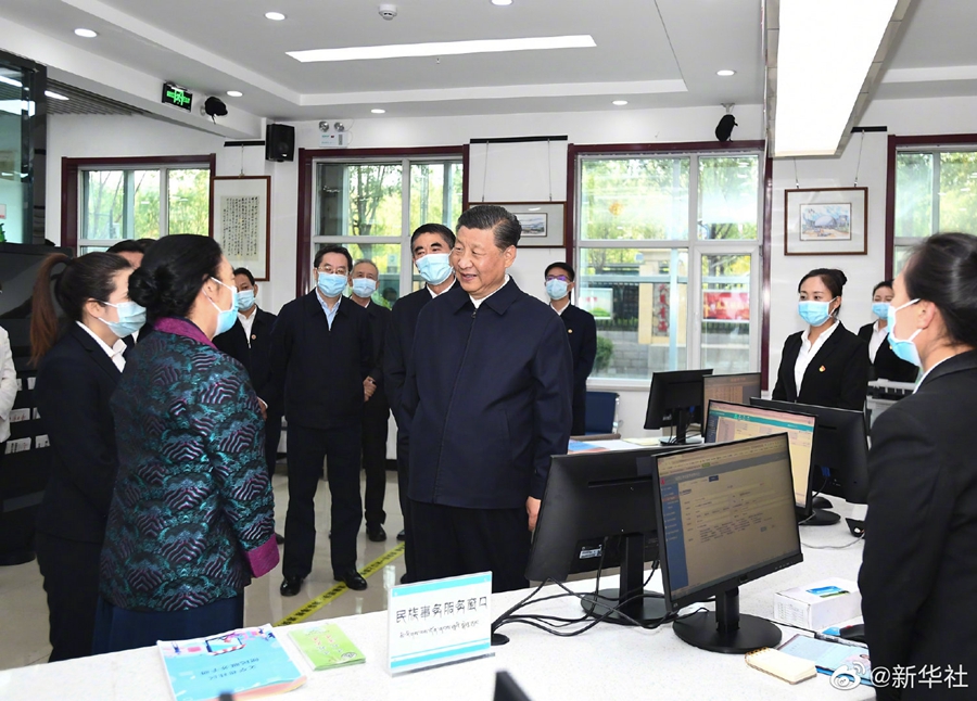 習(xí)近平総書記が青海省視察