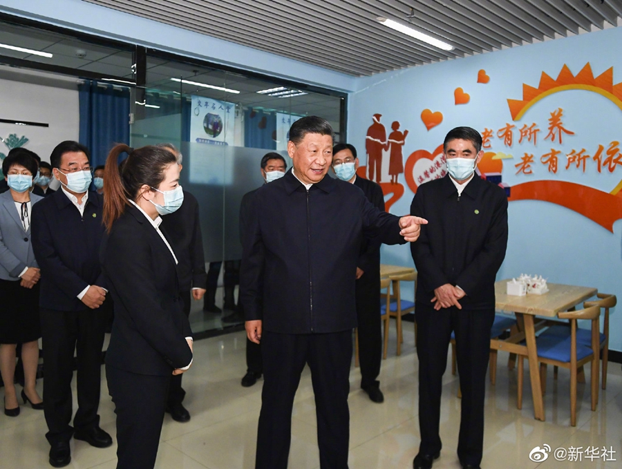 習近平総書記が青海省視察