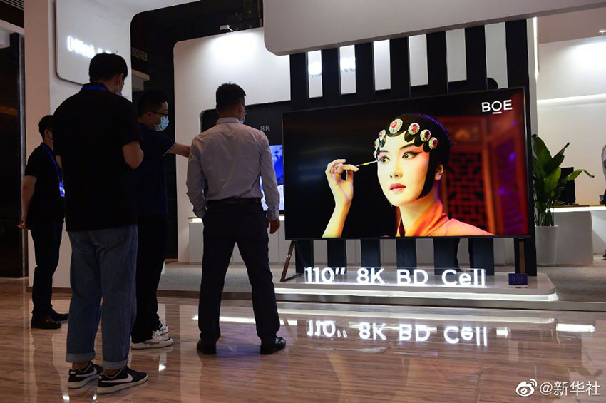 中國の新型ディスプレーがシェア4割　産業(yè)規(guī)模世界一