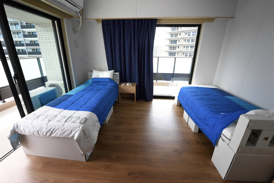 東京五輪?パラ選手村を報(bào)道陣に公開(kāi)　日本