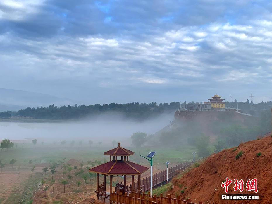 青海の黃河沿岸に広がる「江南の風(fēng)景」