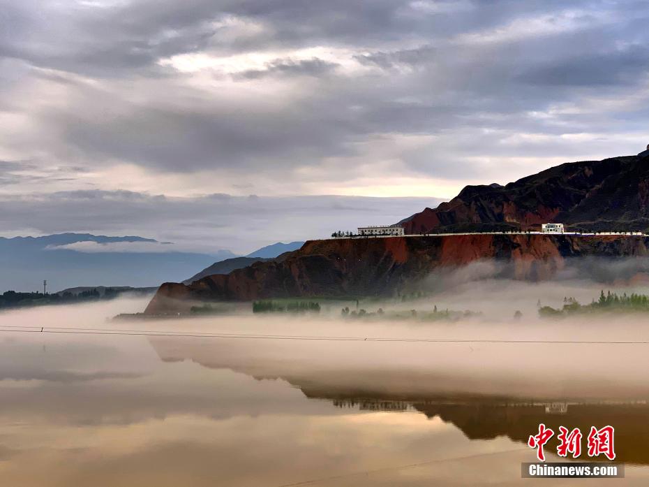 青海の黃河沿岸に広がる「江南の風景」