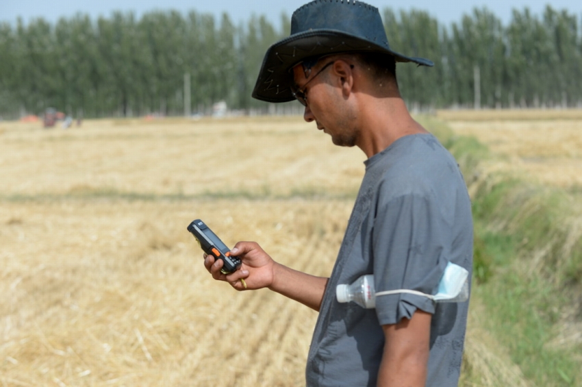 「商売道具」はリモコン！コンバインハーベスターで収穫作業(yè)を請(qǐng)け負(fù)う若者