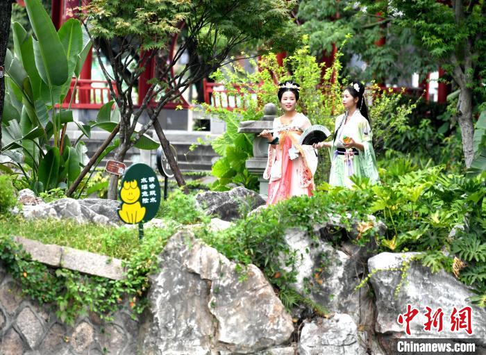 「夏の漢服園遊會」イベントが福建省福州で開催