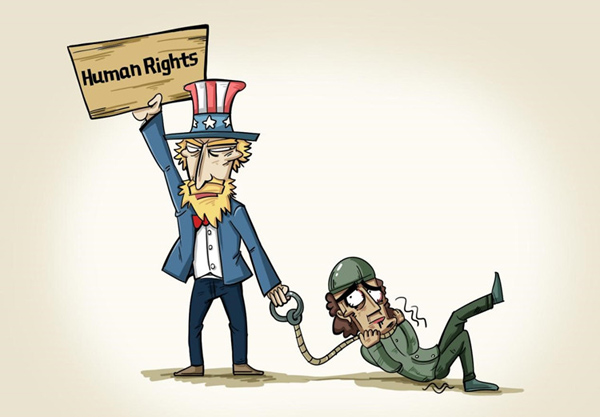 イラストで読み解く米國式人権（5）拷問の亂用　暴かれた「人権の擁護(hù)者」の噓