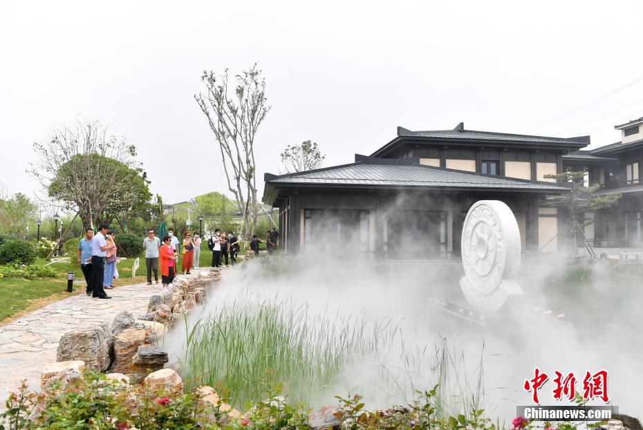 雄安郊野公園の邯鄲展園（撮影?韓氷）。