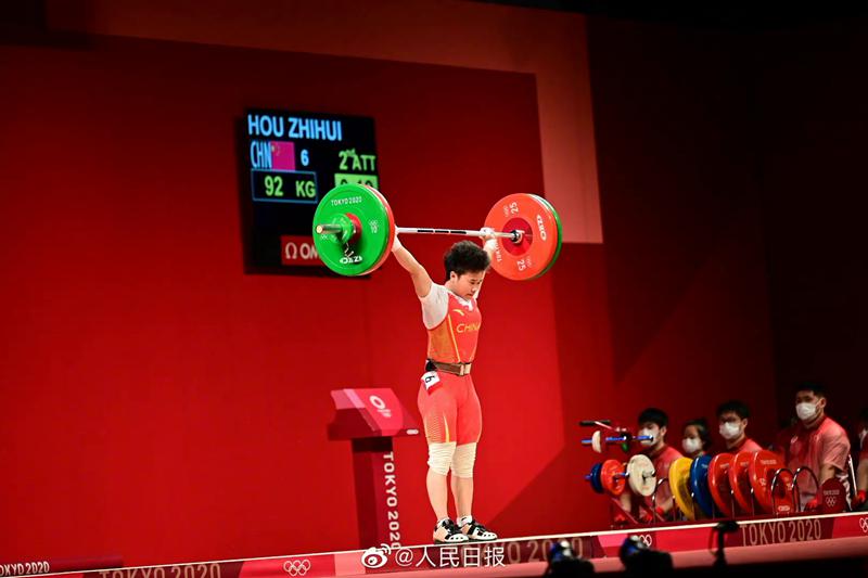 ＜速報(bào)＞中國が女子ウエイトリフティングで東京五輪2個(gè)目の金メダル