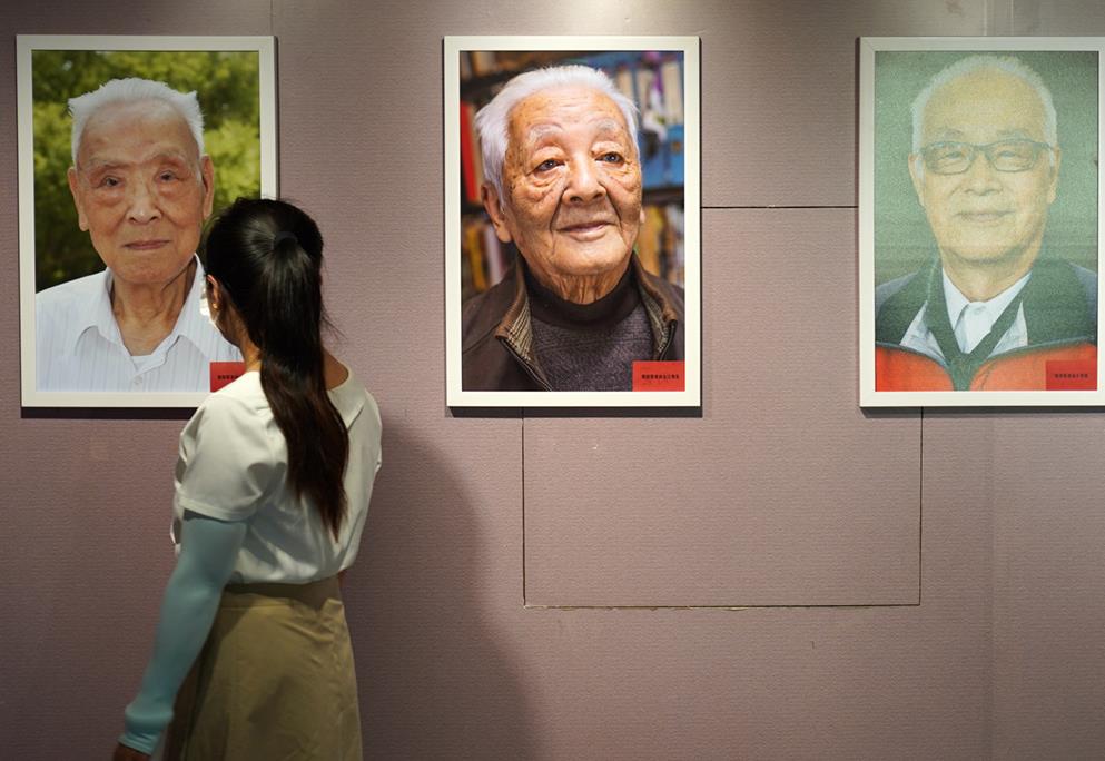 抗日戦爭老兵の肖像畫135點、中國人民抗日戦爭記念館に収蔵