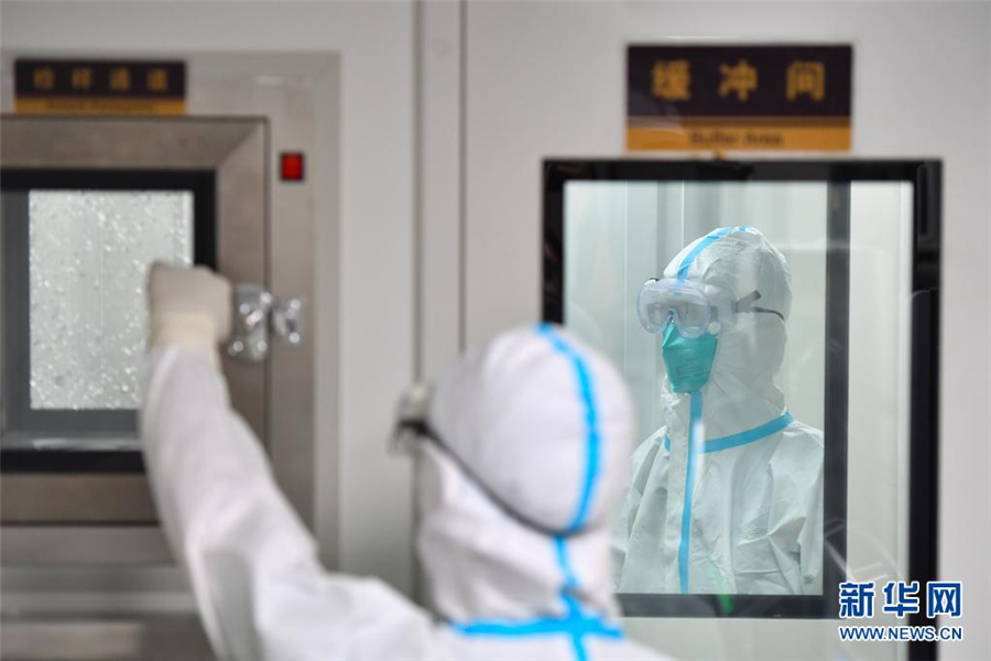 臨時(shí)醫(yī)療施設(shè)がPCR検査をサポート　湖南省株洲市