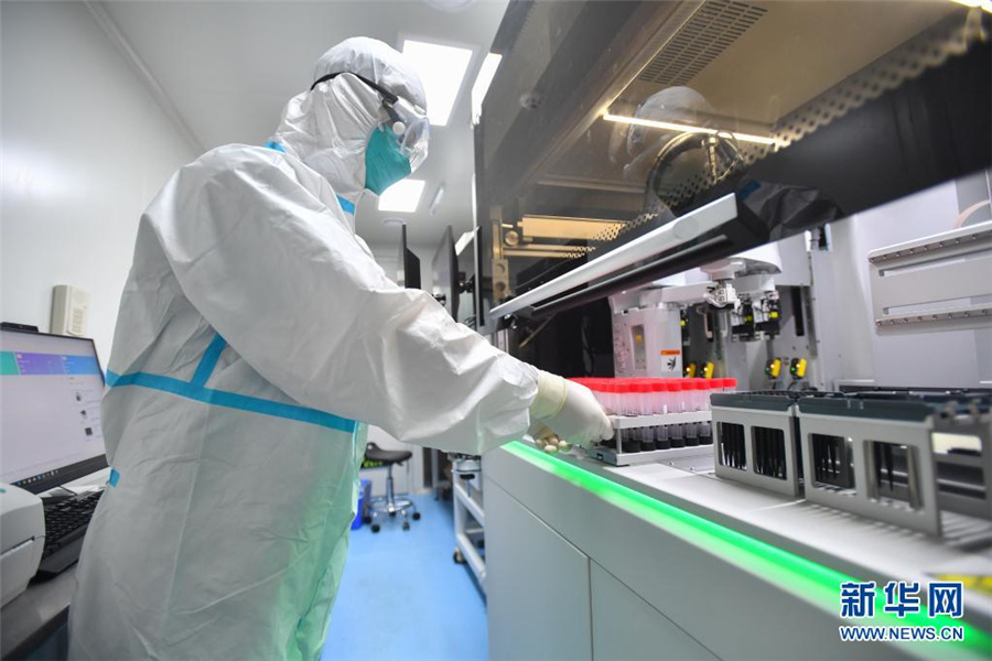 臨時(shí)醫(yī)療施設(shè)がPCR検査をサポート　湖南省株洲市