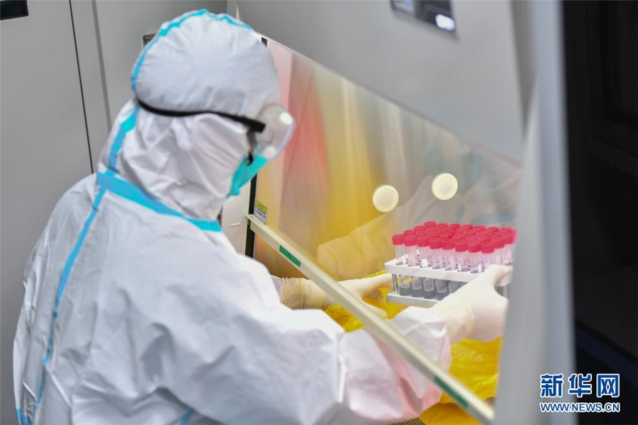 臨時醫(yī)療施設(shè)がPCR検査をサポート　湖南省株洲市