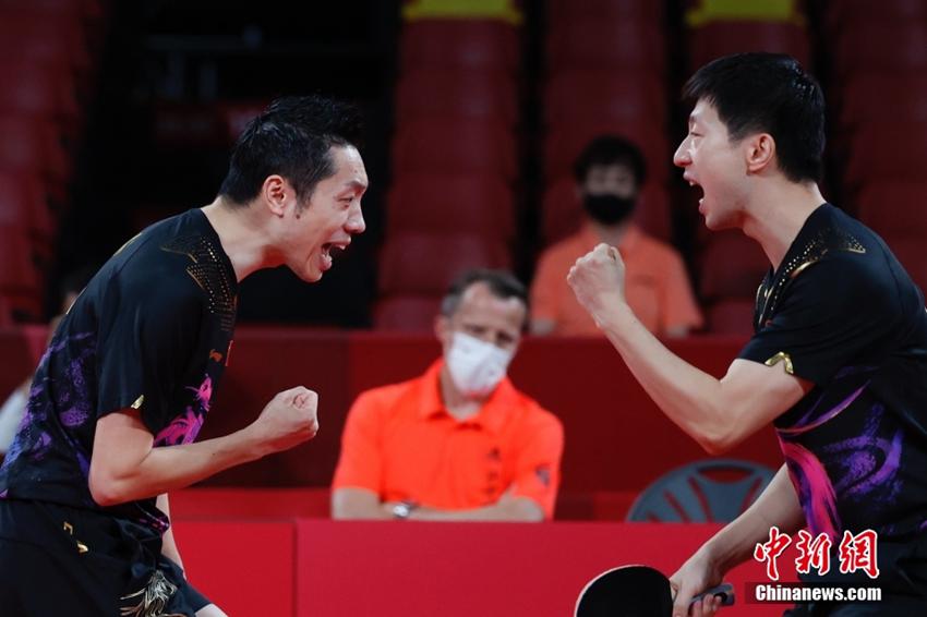 卓球男子団體がドイツを下して4連覇！　中國に35個(gè)目の金メダル