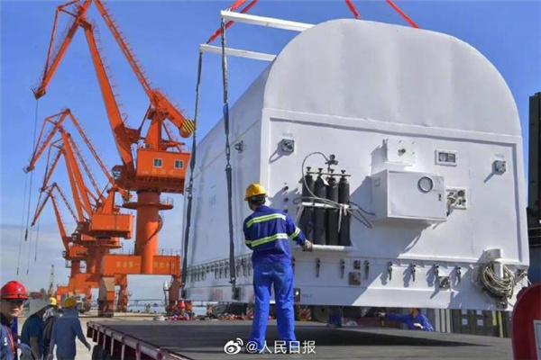 キャリアロケット「長(zhǎng)征7號(hào)遙4」、文昌航天発射場(chǎng)に到著