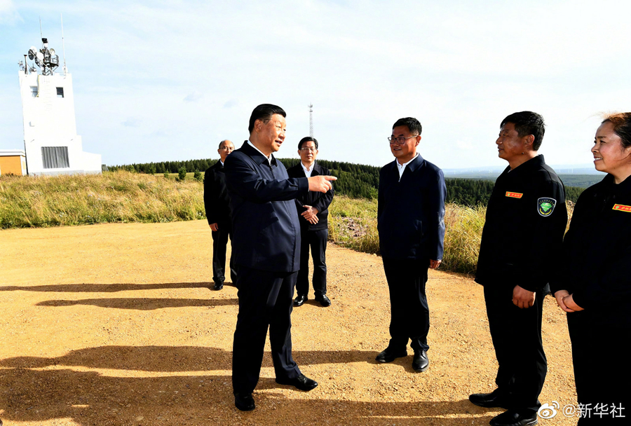 習(xí)近平総書記が河北省塞罕壩機(jī)械林場を視察