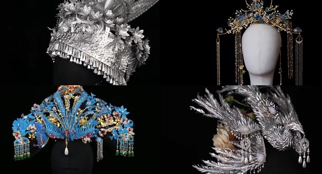 空き缶で中國風ハンドメイドアクセサリーを作る元看護師女性　四川省成都