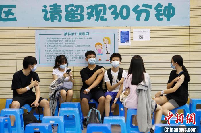 上海で12歳から17歳までの臺灣地區(qū)出身學生へのワクチン接種スタート