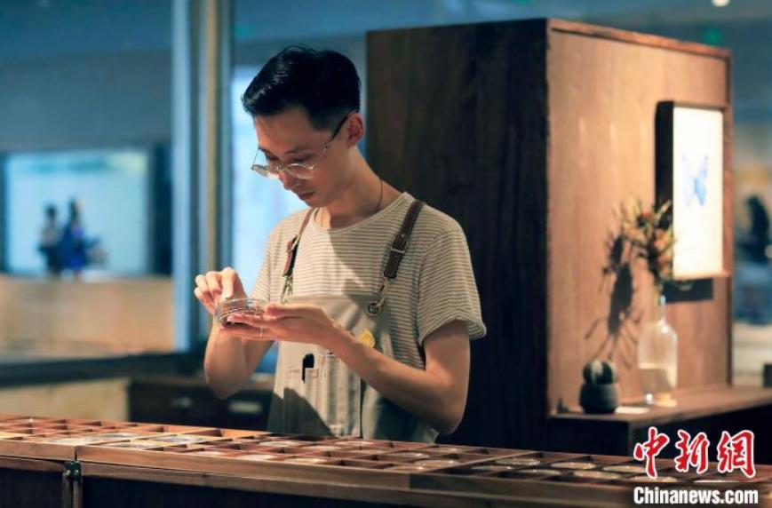 「大自然」をアート作品にした二人の若者　四川省成都