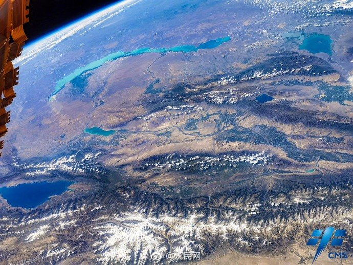 中國(guó)人宇宙飛行士から再び「雄大で美しい地球」の畫像屆く！