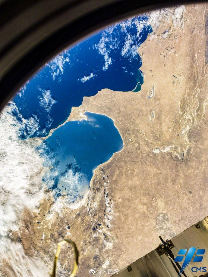 中國(guó)人宇宙飛行士から再び「雄大で美しい地球」の畫像屆く！