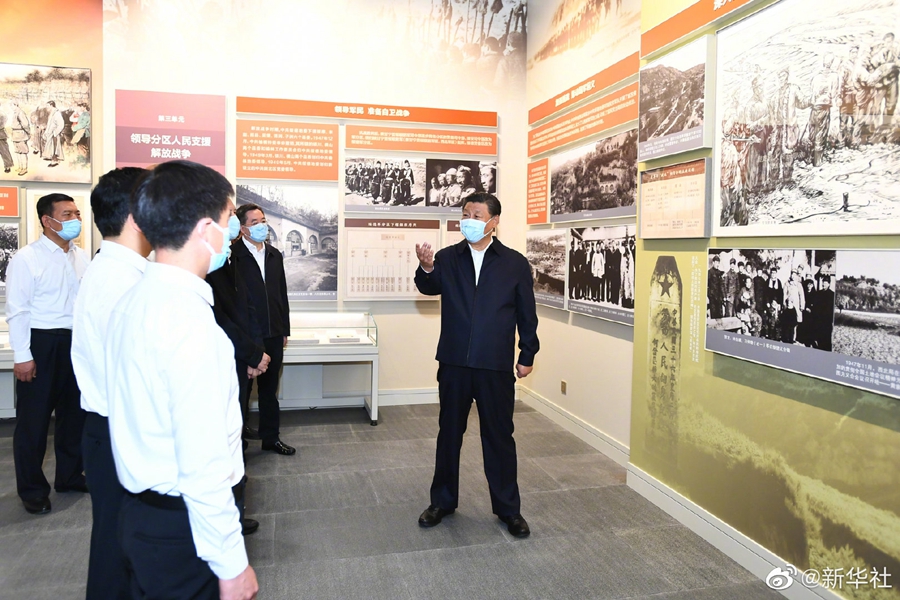 習(xí)近平総書(shū)記、陝西省綏徳で農(nóng)村振興の全面的推進(jìn)などを視察